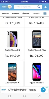 PriceOye Mobile Prices Pakistan android App screenshot 0