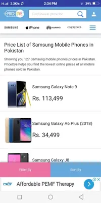 PriceOye Mobile Prices Pakistan android App screenshot 2